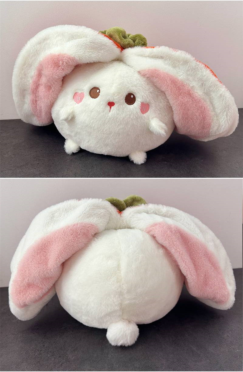 Cute Fruit Turned Strawberry Rabbit Doll Plush Toys Pillow - Trends Zone