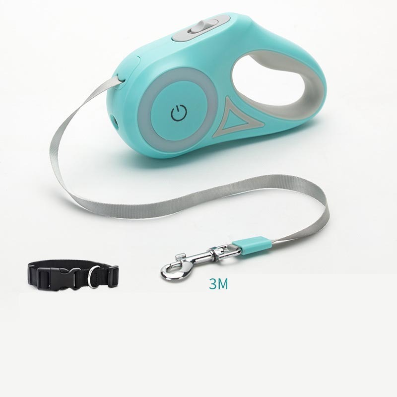 Retractable Dog Leash with Collar - Trends Zone