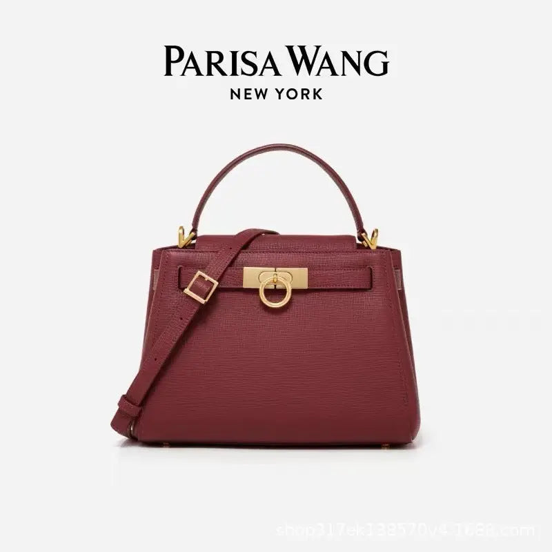 Chic Genuine Leather Handbag for Women Madison Shoulder Tote Bag Crossbody Bag Commute Bag