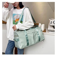 Weekender Duffel Bag – Gym Bag with Shoe Compartment