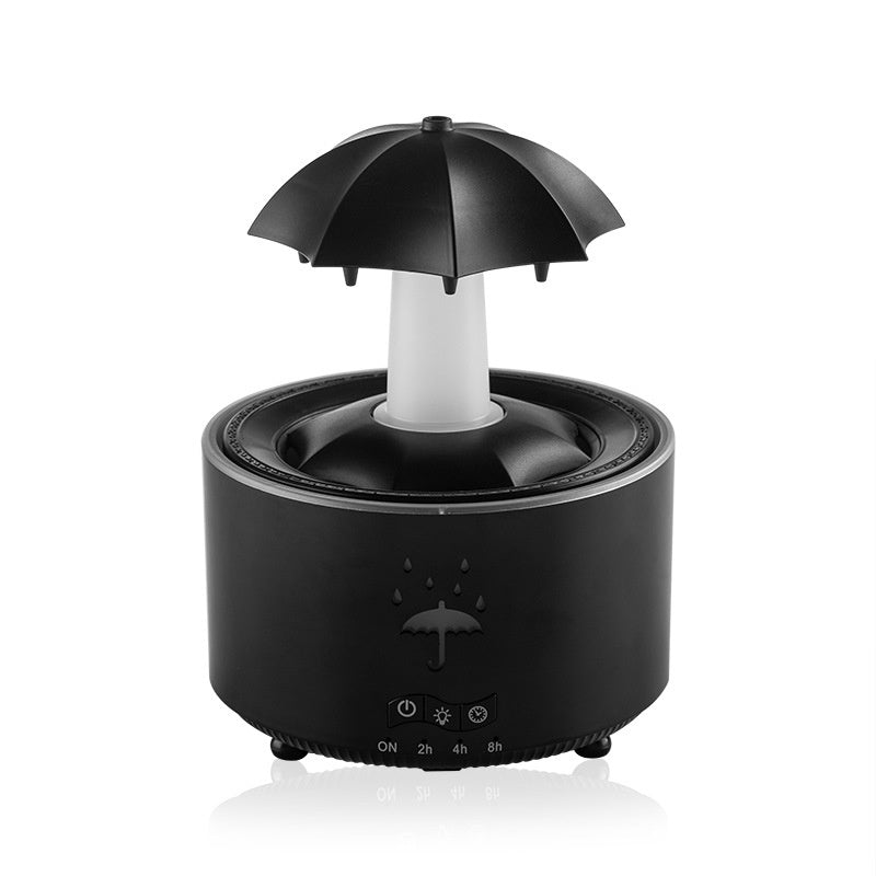 Raindrop Aromatherapy Humidifier Household Office Creativity Water Drop Rotating Humidifier Umbrella Fragrance Machine - Trends Zone