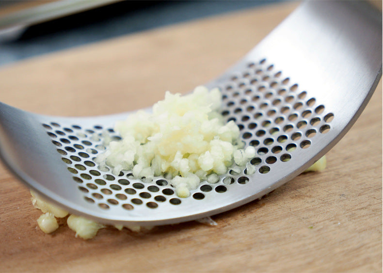 Stainless Steel Garlic Crusher - Trends Zone