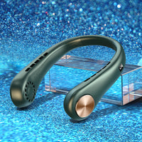 Mini Bladeless Neck Fan | Hands-Free, Rechargeable Air Cooler for Summer Sports & Travel - Trends Zone