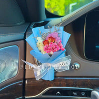 Flower bouquet car vent clip - Bouquet 06