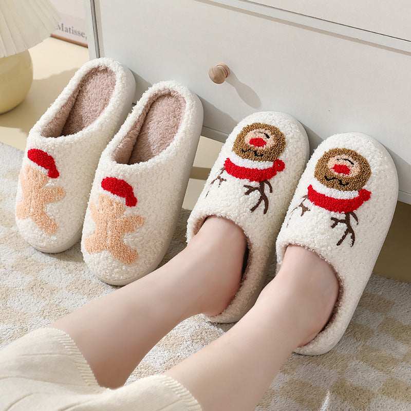 Cozy Christmas Santa Slippers - Cute & Furry for All! - Trends Zone