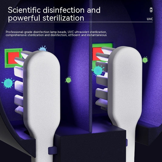 UV Toothbrush Sanitizer & Holder – Smart, Portable, & Hygienic - Trends Zone