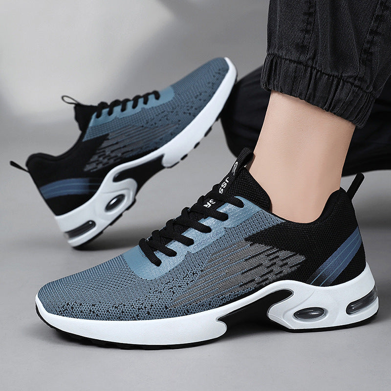 Summer New Flying Woven Air Cushion Sneaker - Trends Zone