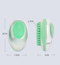 2-in-1 Pet Bath & Massage Brush – Clean & Relax in One Step