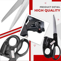 Professional Laser Guided Scissors For Home Crafts Wrapping Gifts Fabric Sewing Cut Straight Fast Scissor Shear - Trends Zone