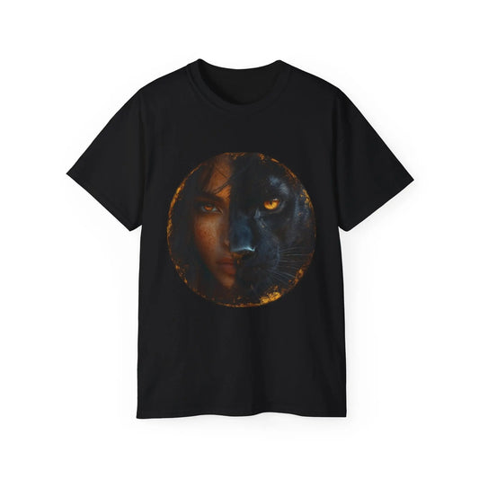 Fearless Spirit Unisex Ultra Cotton Tee - Bold Panther Design - Trends Zone