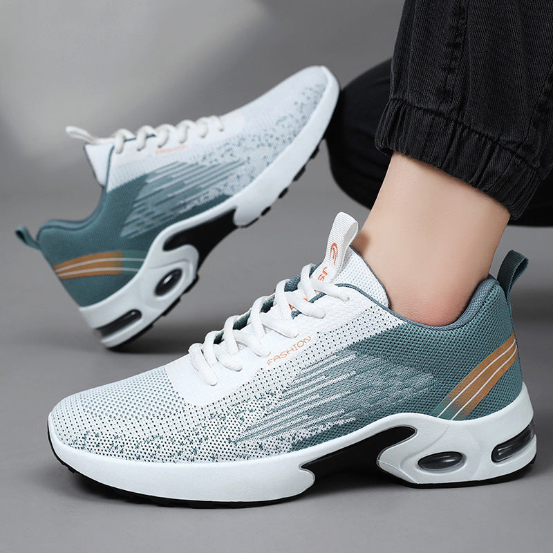 Summer New Flying Woven Air Cushion Sneaker - Trends Zone