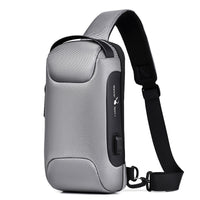 Waterproof Anti-Theft USB Crossbody Bag | Travel & Daily Use - Trends Zone