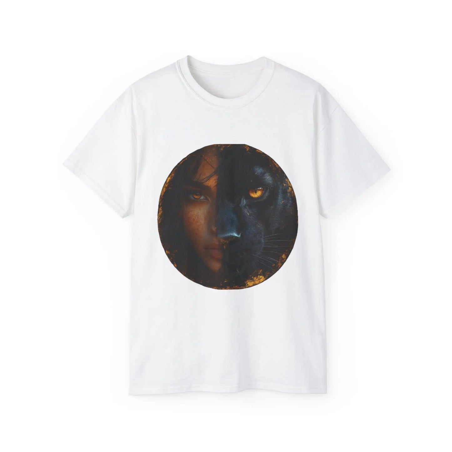 Fearless Spirit Unisex Ultra Cotton Tee - Bold Panther Design - Trends Zone