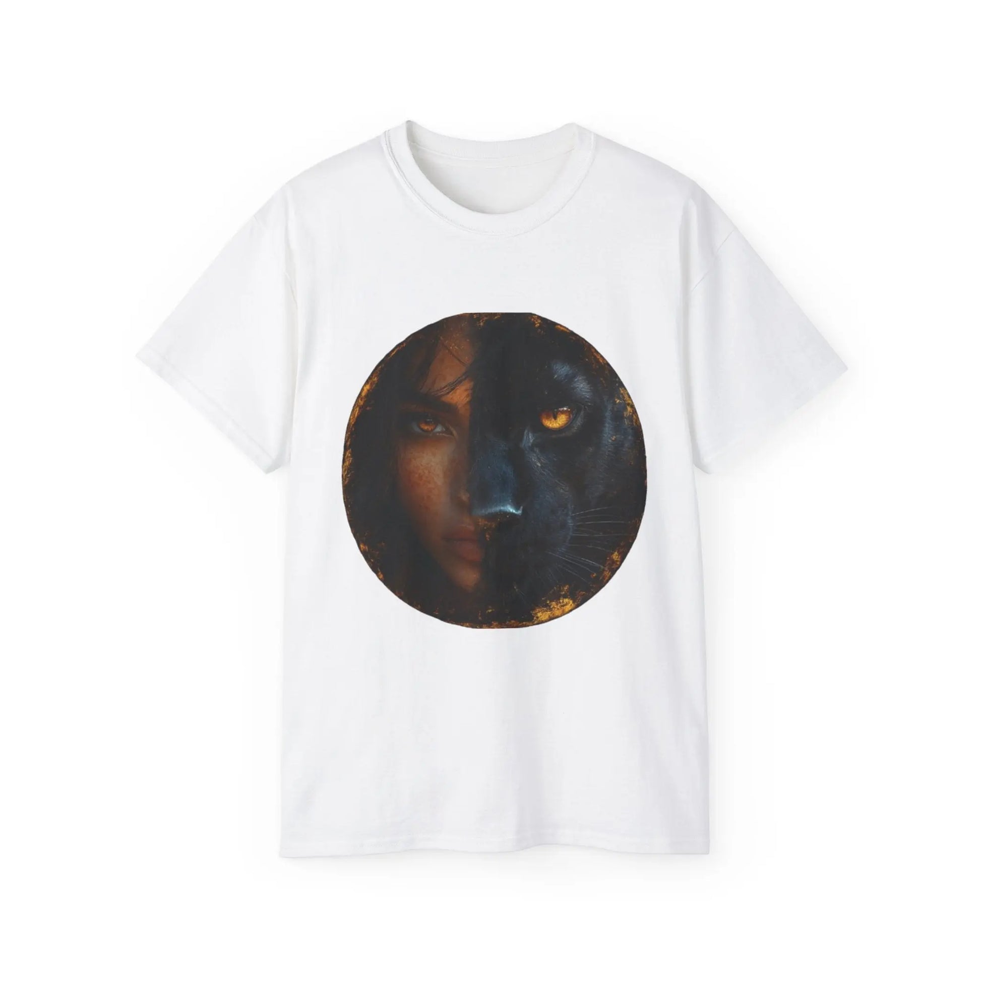 Fearless Spirit Unisex Ultra Cotton Tee - Bold Panther Design - Trends Zone