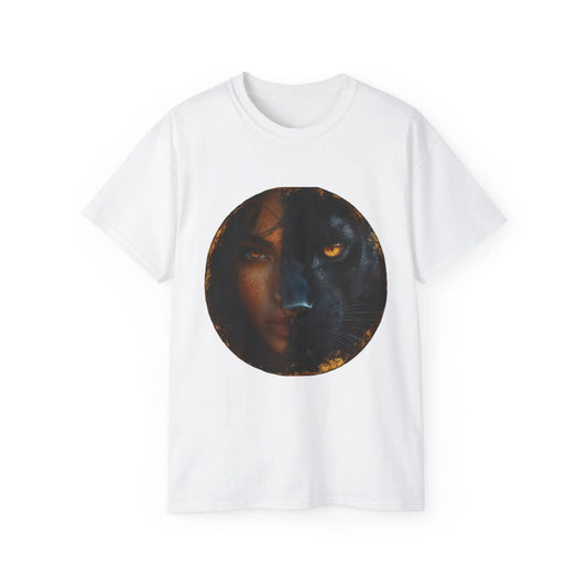 Fearless Spirit Unisex Ultra Cotton Tee - Bold Panther Design - Trends Zone