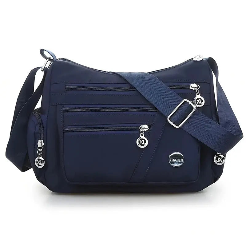 Multi-compartment single-shoulder crossbody bag for women, lightweight, large-capacity single-shoulder bag