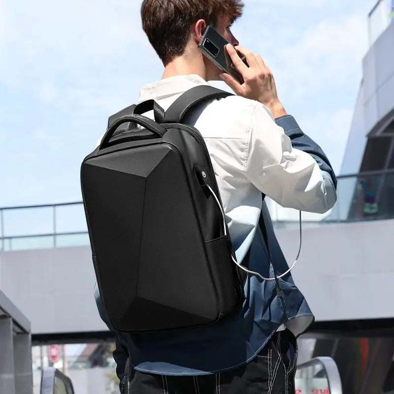 Anti-Theft Waterproof Laptop Backpack with USB Charging