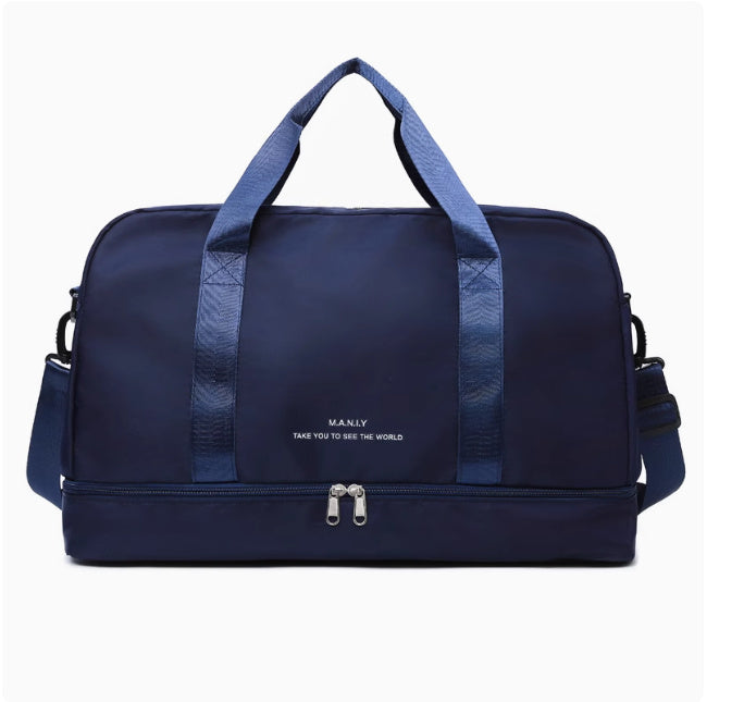 Large Waterproof Travel Tote – Dry/Wet Separation & Lightweight Carry-On Bag