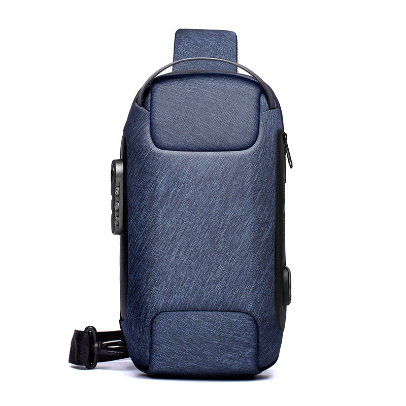 Waterproof Anti-Theft USB Crossbody Bag | Travel & Daily Use - Trends Zone