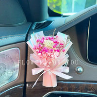 Flower bouquet car vent clip - Bouquet 14