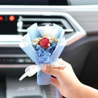 Flower bouquet car vent clip - Bouquet 26
