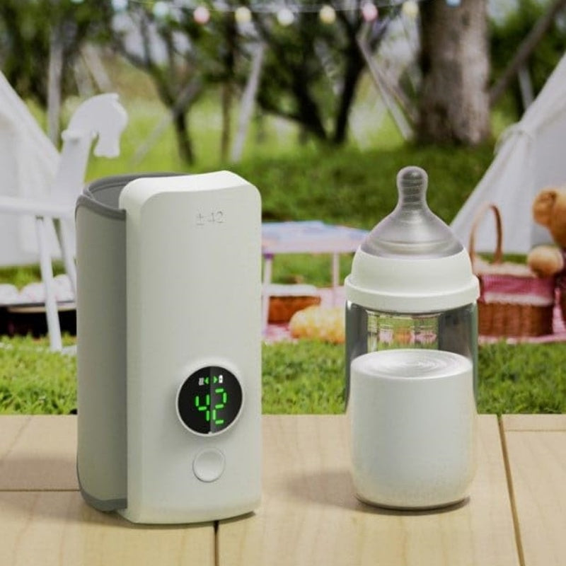 🍼 Portable Wireless Baby Bottle Warmer – Keep Milk Warm Anywhere! - Trends Zone