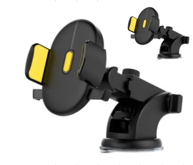 Car Phone Holder Long Rod Telescopic Car Dashboard Suction Cup Type - Trends Zone