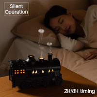 🚂 Train-Shaped Aromatherapy Diffuser & Humidifier with LED Lights - Trends Zone