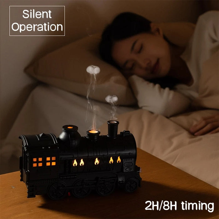 🚂 Train-Shaped Aromatherapy Diffuser & Humidifier with LED Lights - Trends Zone