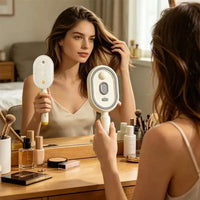 Electric Steam Hair Brush with Mist, Ionic Straightening Comb for Less Breakage & No Residue, Smooth Shiny Hair Styling Tool