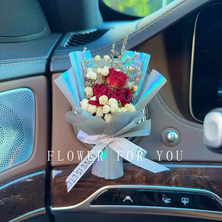 Flower bouquet car vent clip - Bouquet 12