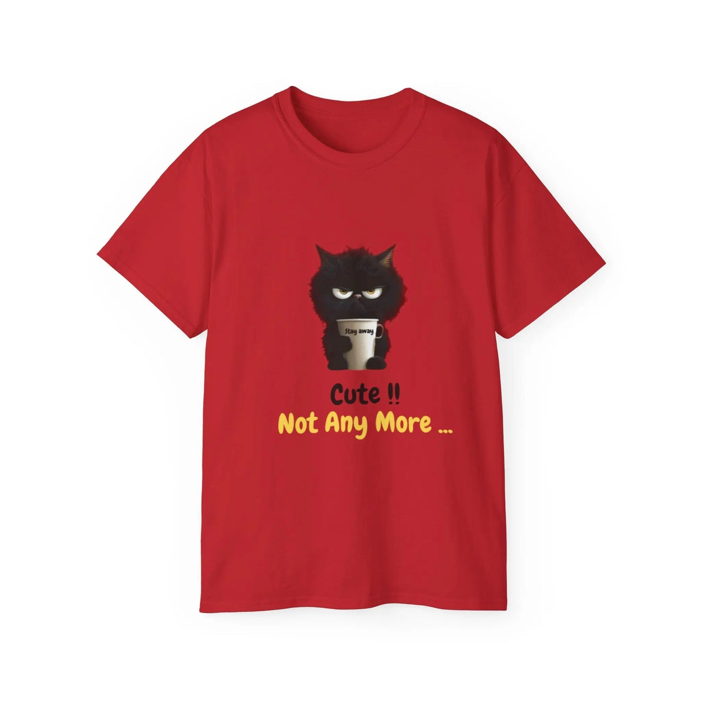 Cute Yet Sassy Cat Unisex Ultra Cotton Tee - Perfect for Cat Lovers - Trends Zone