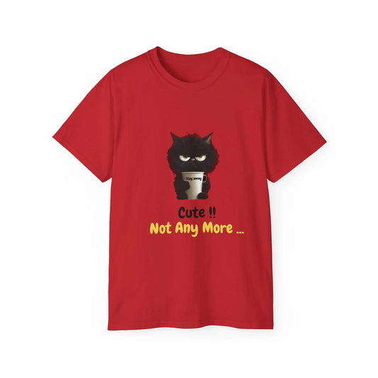 Cute Yet Sassy Cat Unisex Ultra Cotton Tee - Perfect for Cat Lovers - Trends Zone