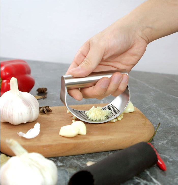 Stainless Steel Garlic Crusher - Trends Zone