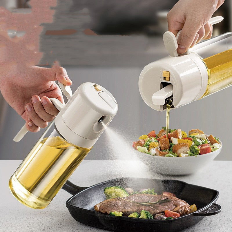 2-in-1 Oil Sprayer & Dispenser – Effortless Cooking Made Easy! - Trends Zone