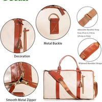 Folding suit bag large capacity women's handbag convenient crossbody travel business luggage bag