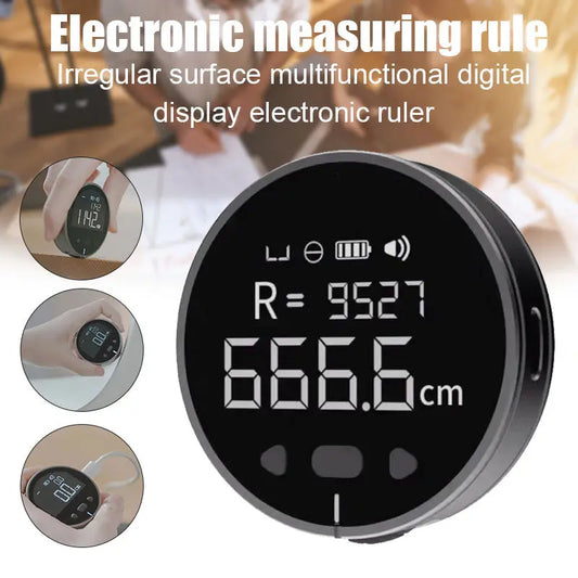 Distance Measuring Instrument Electronic Measuring Ruler Tape Measure High Definition Digital LCD High Precision Electronic Measuring Ruler Tool - Trends Zone