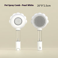 🐾 2-in-1 Self-Cleaning Pet Brush with Spray | Grooming & Hair Removal Comb 🐕🐈 - Trends Zone