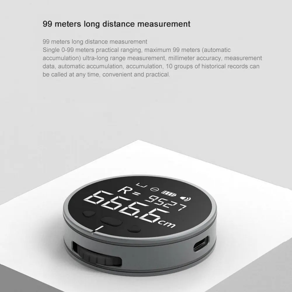 Distance Measuring Instrument Electronic Measuring Ruler Tape Measure High Definition Digital LCD High Precision Electronic Measuring Ruler Tool - Trends Zone