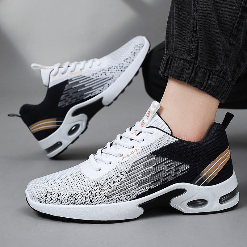 Summer New Flying Woven Air Cushion Sneaker - Trends Zone