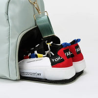 Weekender Duffel Bag – Gym Bag with Shoe Compartment
