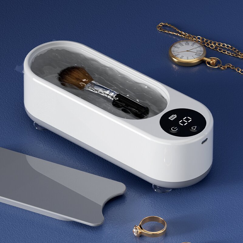 Portable Ultrasonic Glasses Cleaner – USB Rechargeable Smart Cleaning Machine - Trends Zone
