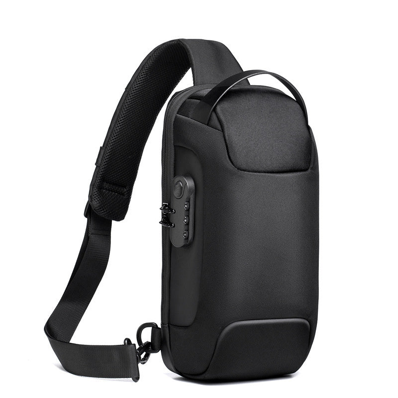 Waterproof Anti-Theft USB Crossbody Bag | Travel & Daily Use - Trends Zone