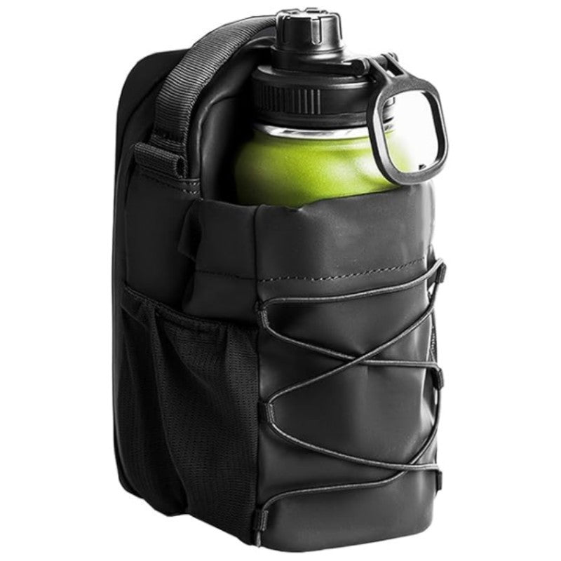 Black magnetic bottle sling gym crossbody bag