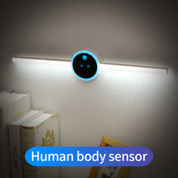 Smart Cabinet Light Clock Timing Sensor Light Removable LED Wardrobe Light Manual Sweep Switch Light - Trends Zone