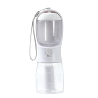 3-in-1 Pet Water Bottle – Food, Water & Waste Bag Dispenser