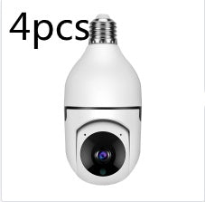 WiFi CAMERA 1080P Bulb 4X Zoom Camera E27 Home 5GWiFi Alarm Monitor - Trends Zone