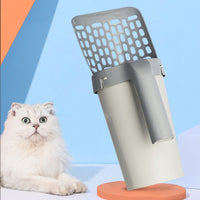 Cat Litter Scoop with Built-In Waste Box – Easy Clean-Up Tool - Trends Zone