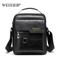 Casual Men Shoulder Bag Vintage Crossbody Bags High Quality Male Bag PU Leather Handbag Capacity Men Messenger Bags Tote Bag