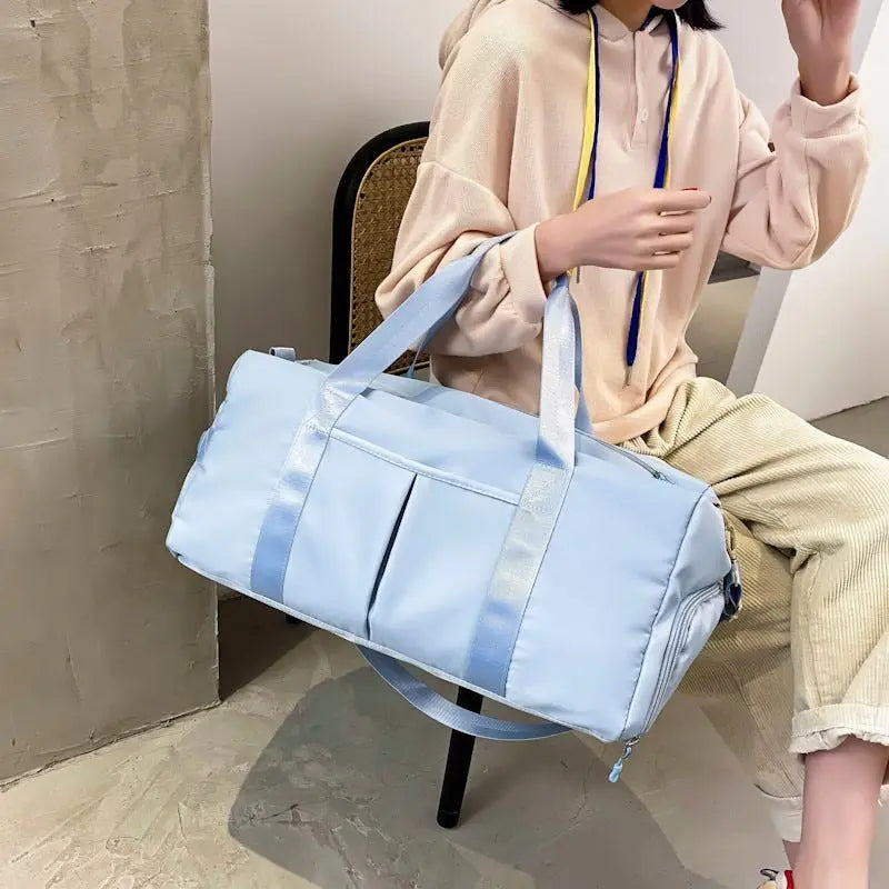 Weekender Duffel Bag – Gym Bag with Shoe Compartment